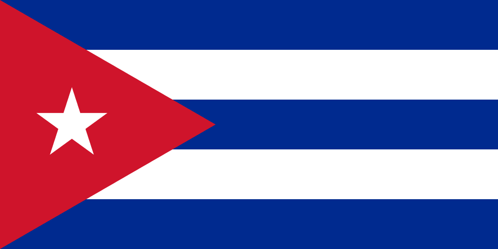 Nice wallpapers Flag Of Cuba 1000x500px