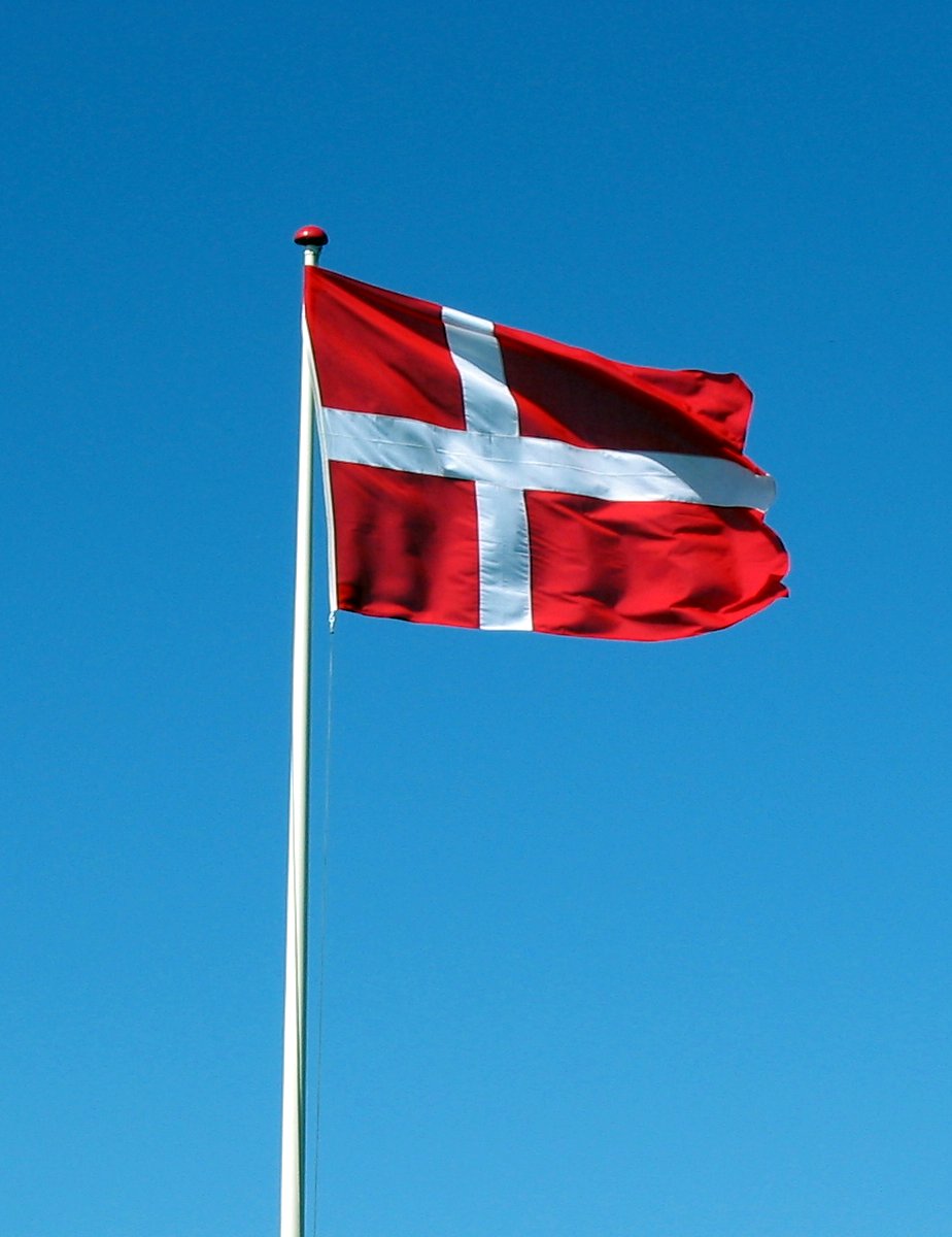 Nice Images Collection: Flag Of Denmark Desktop Wallpapers