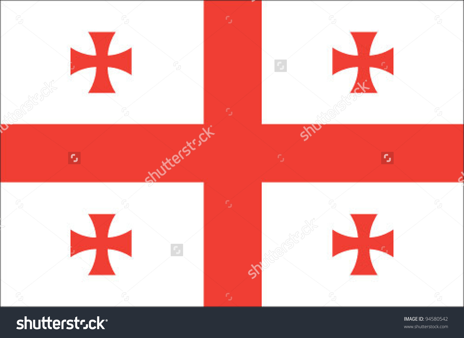 Flag Of Georgia #4