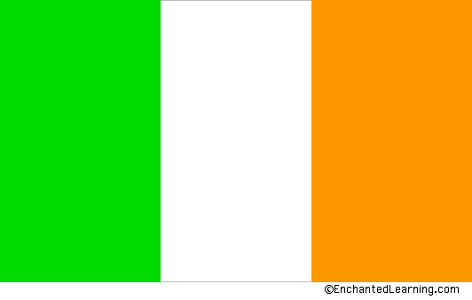 Nice Images Collection: Flag Of Ireland Desktop Wallpapers