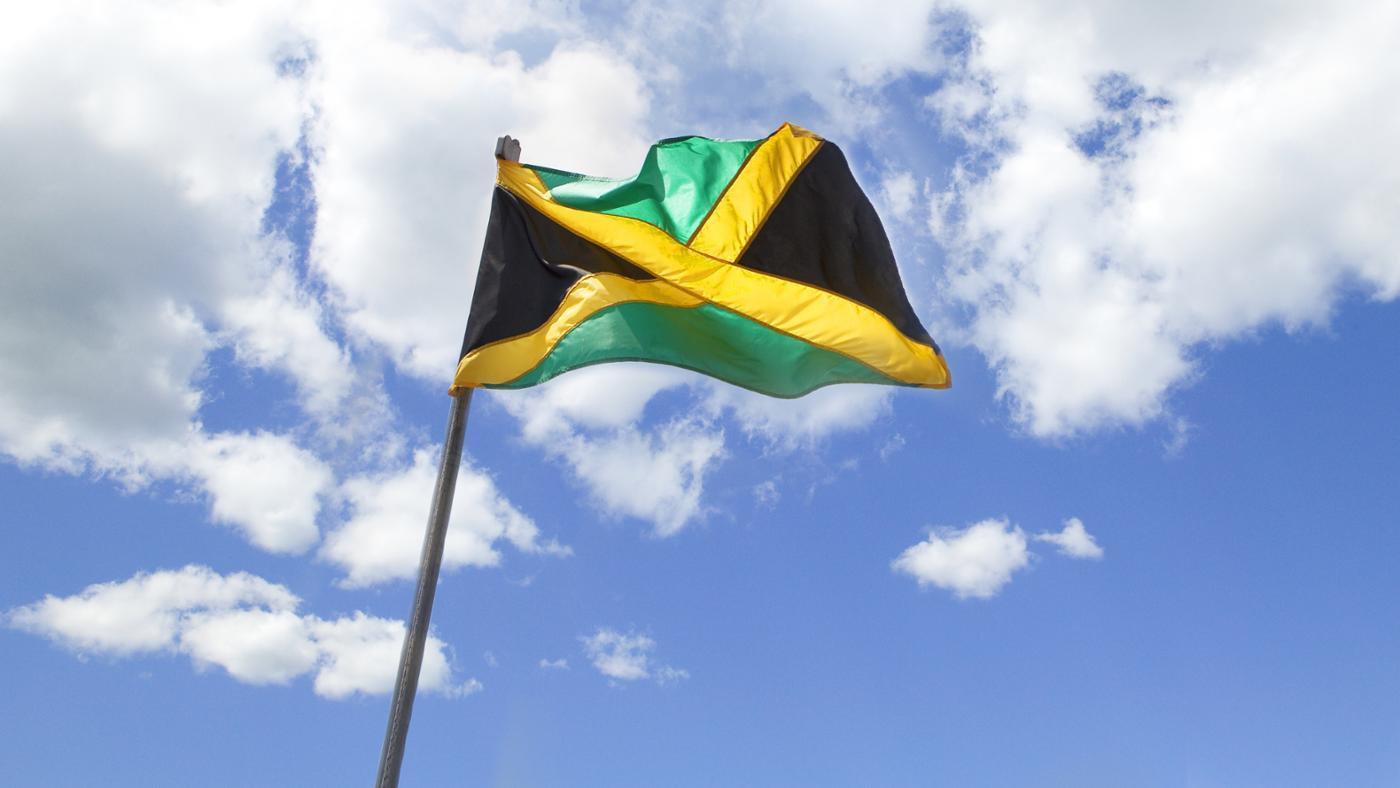 HD Quality Wallpaper | Collection: Misc, 1400x788 Flag Of Jamaica
