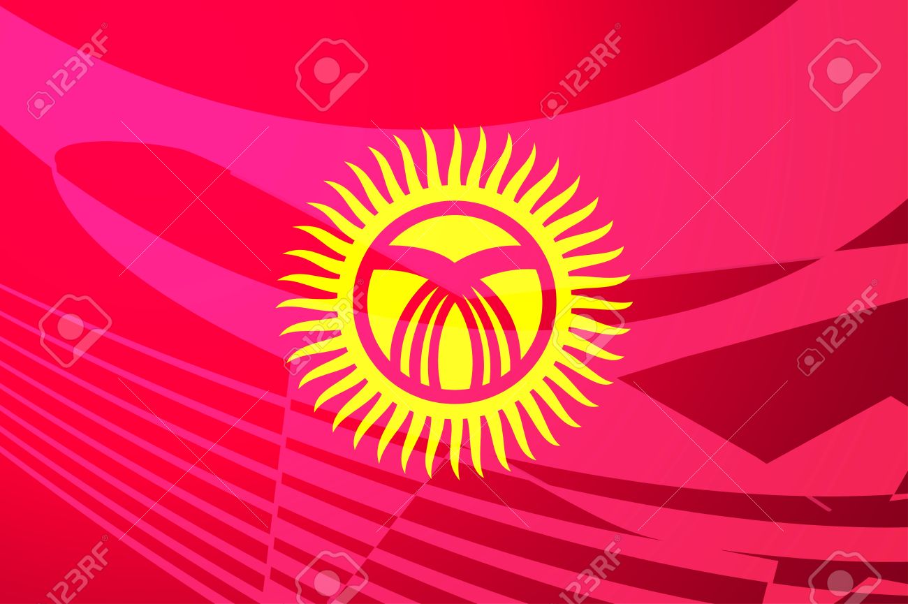 Flag Of Kyrgyzstan #7