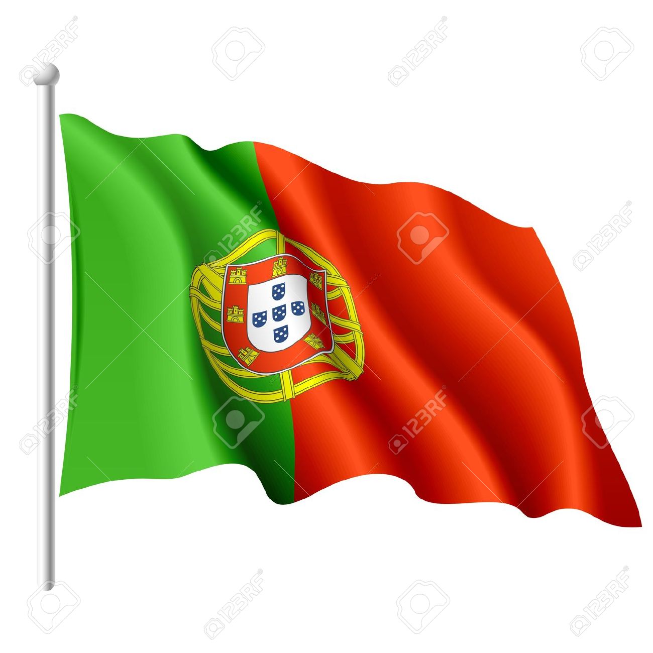 Nice wallpapers Flag Of Portugal 1300x1300px