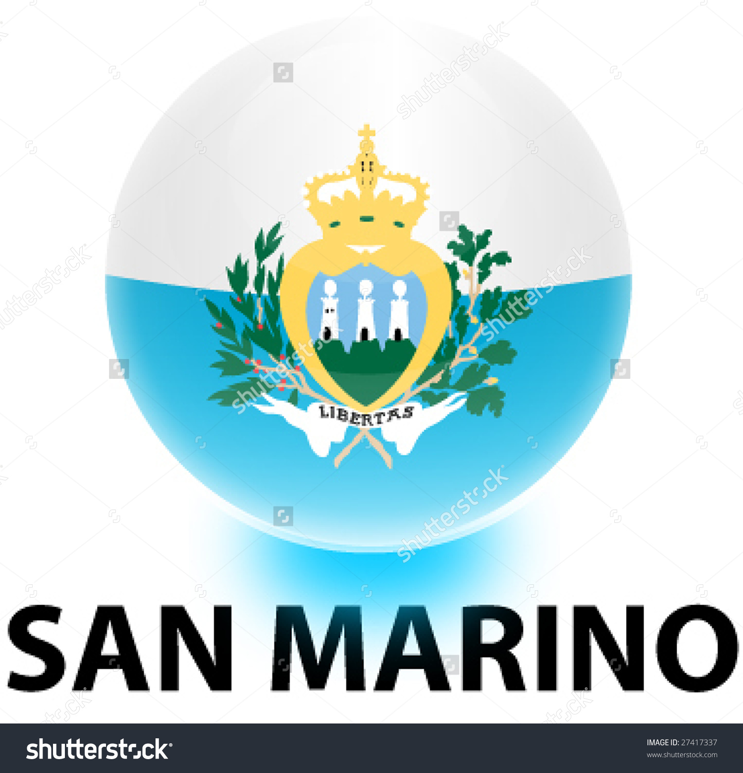 Flag Of San Marino High Quality Background on Wallpapers Vista