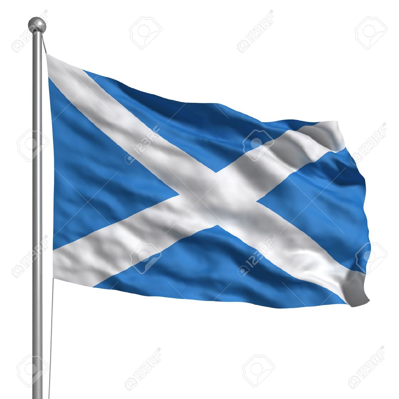HD Quality Wallpaper | Collection: Misc, 1300x1300 Flag Of Scotland