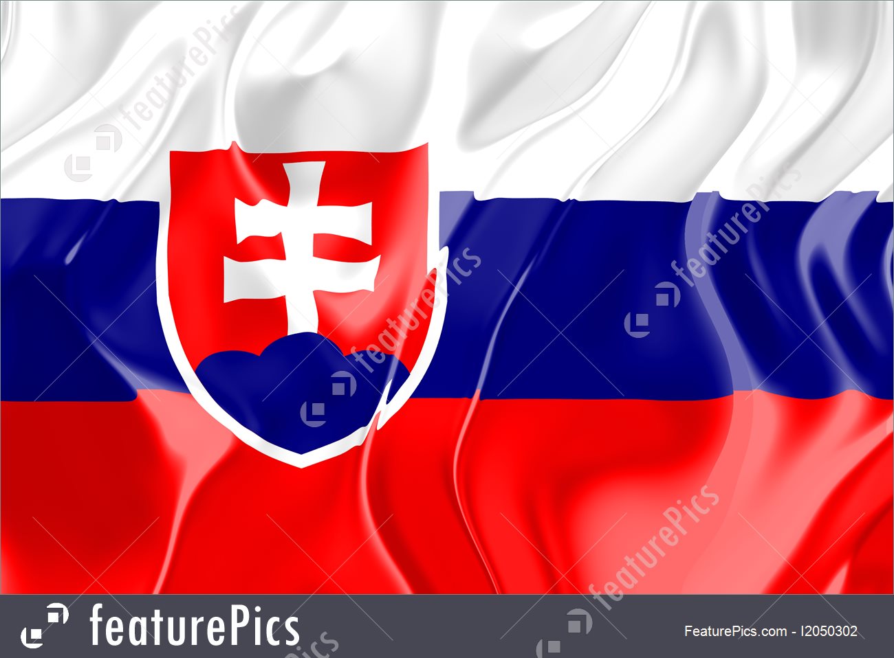 HD Quality Wallpaper | Collection: Misc, 1300x958 Flag Of Slovakia