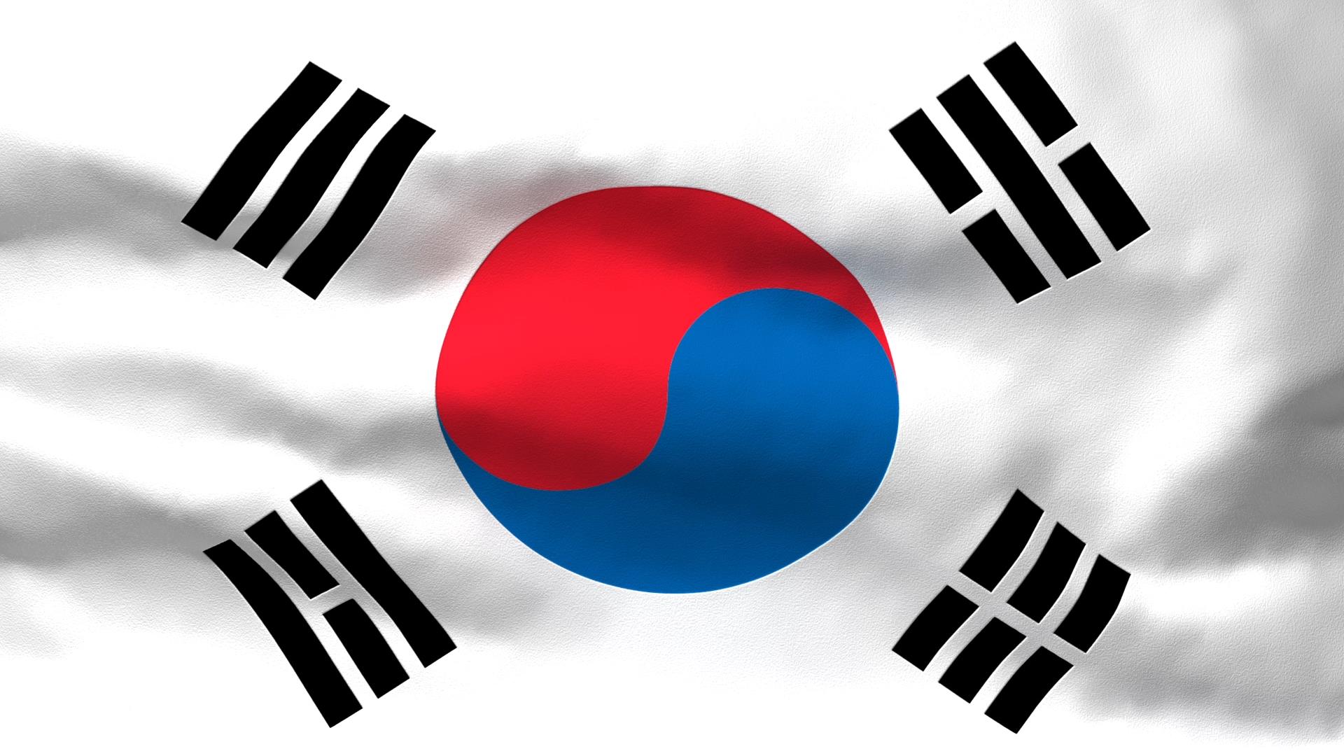HD Quality Wallpaper | Collection: Misc, 1920x1080 Flag Of South Korea