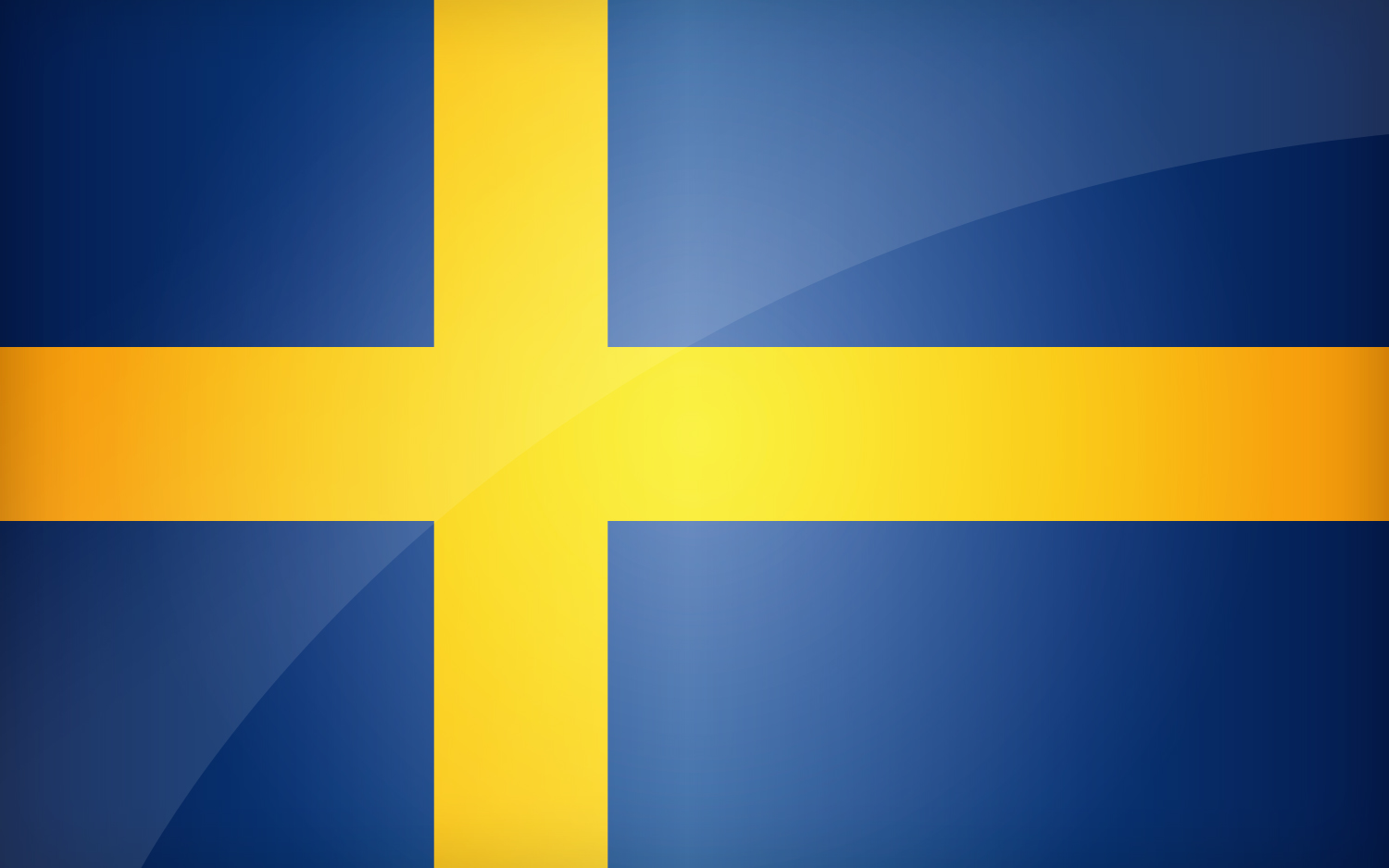 High Resolution Wallpaper | Flag Of Sweden 1500x938 px
