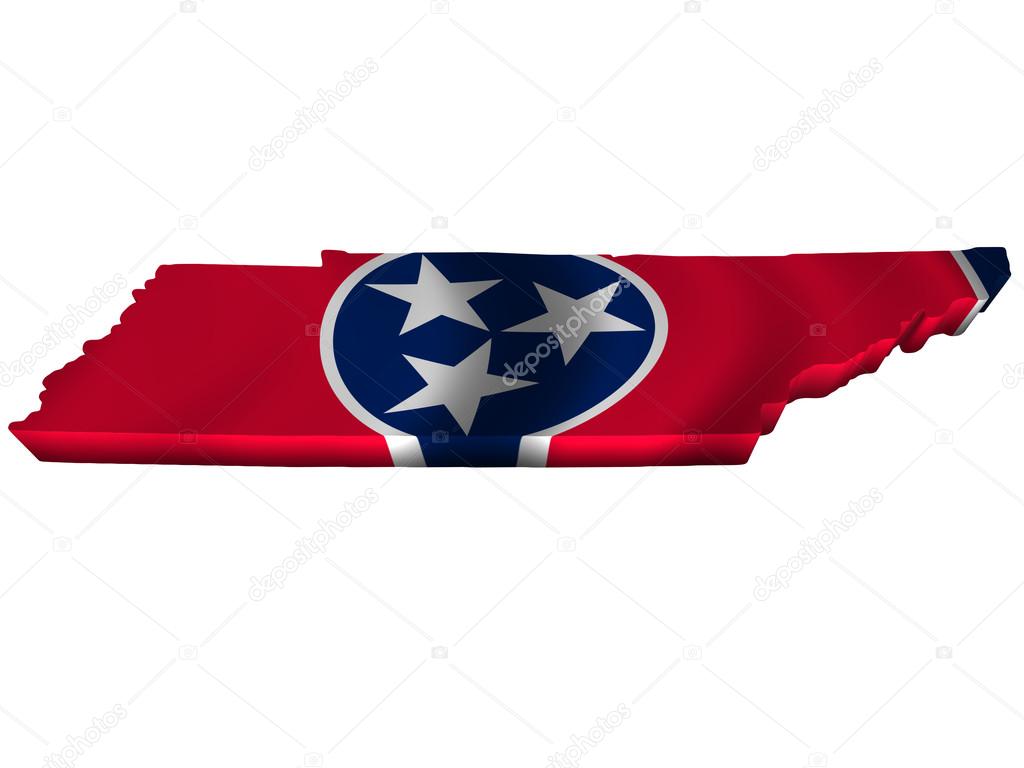 High Resolution Wallpaper | Flag Of Tennessee 1024x768 px