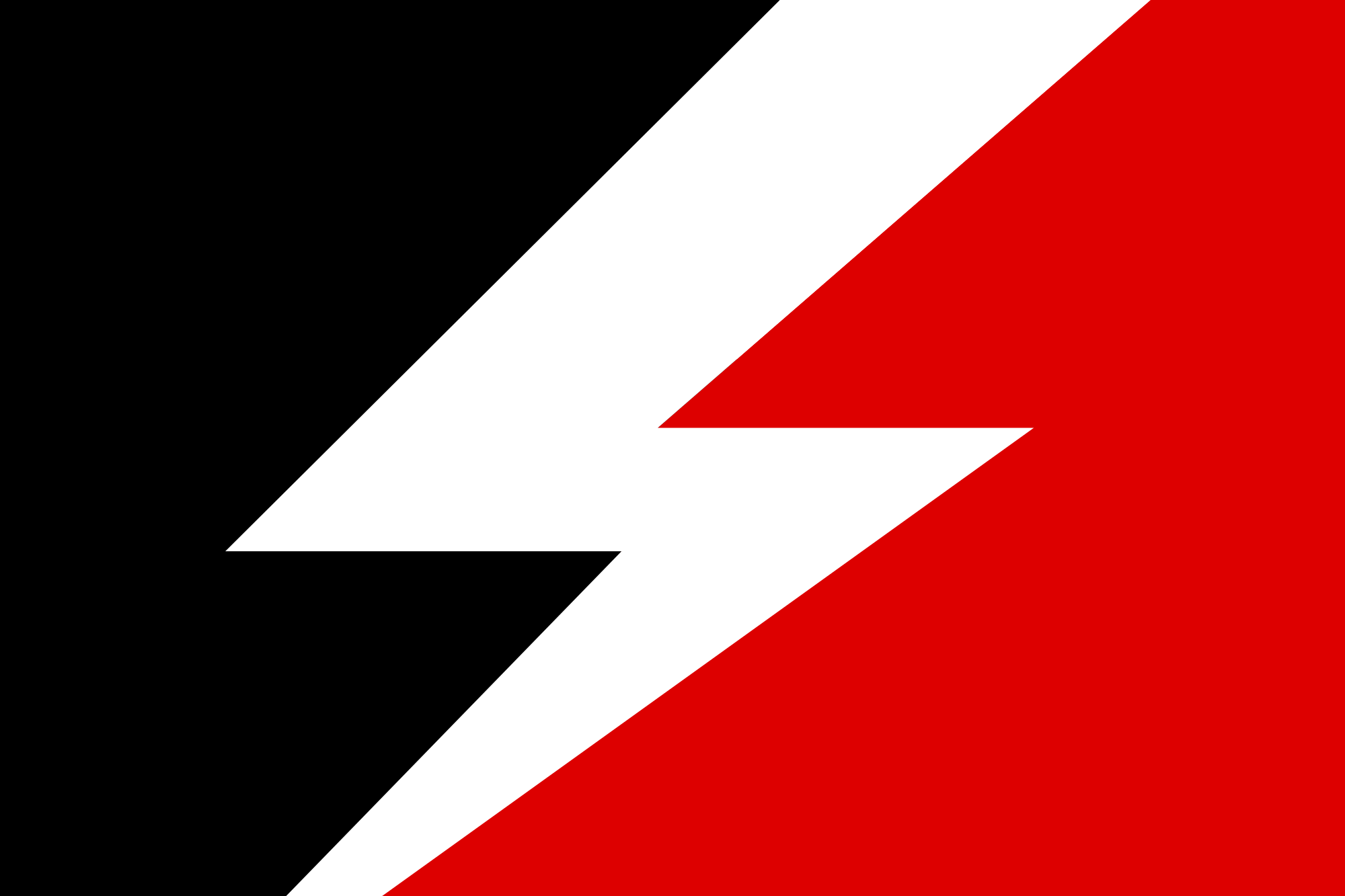 Flag Of The British Union Of Fascists #1