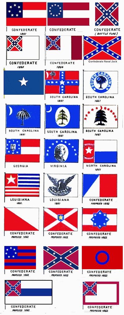Flag Of The Confederate States Of America Pics, Misc Collection
