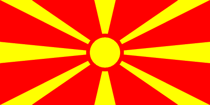 HD Quality Wallpaper | Collection: Misc, 432x216 Flag Of The Republic Of Macedonia