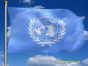 Nice wallpapers Flag Of The United Nations 340x255px