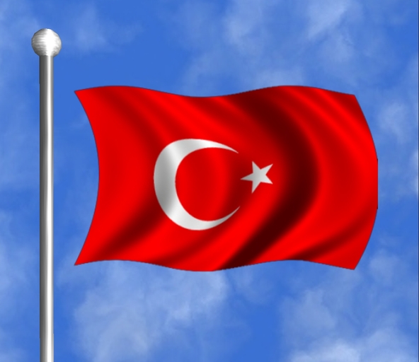 High Resolution Wallpaper | Flag Of Turkey 592x512 px