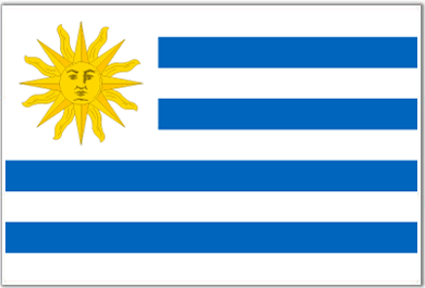 HD Quality Wallpaper | Collection: Misc, 390x265 Flag Of Uruguay