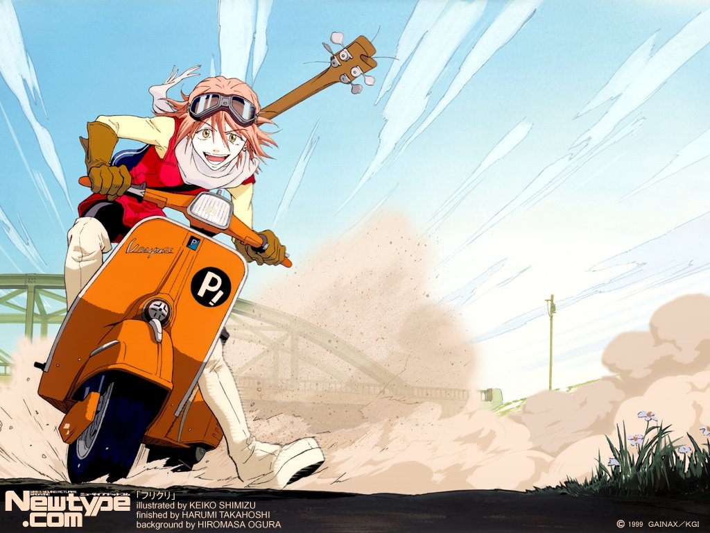Nice wallpapers FLCL 1024x768px