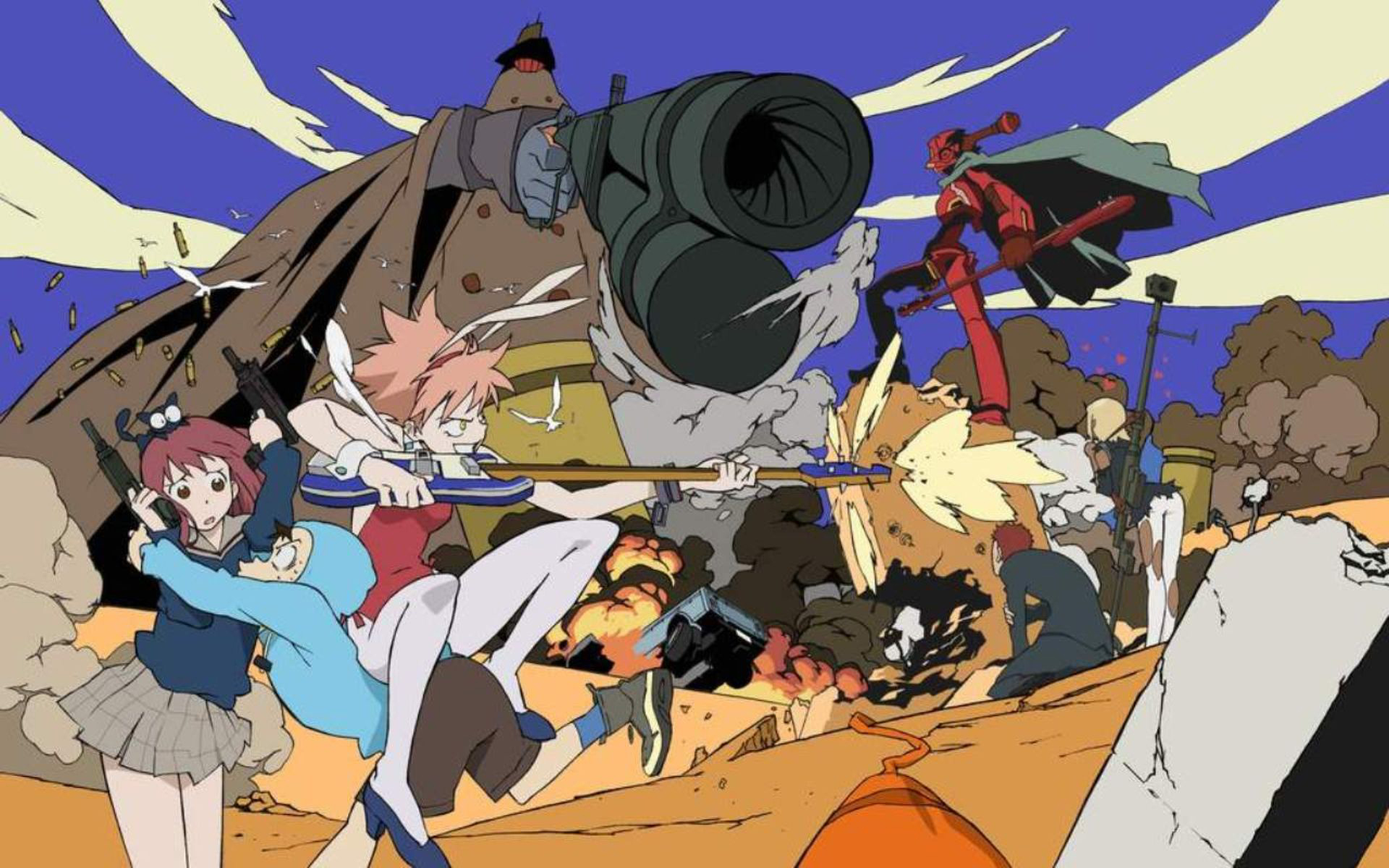 FLCL Backgrounds on Wallpapers Vista