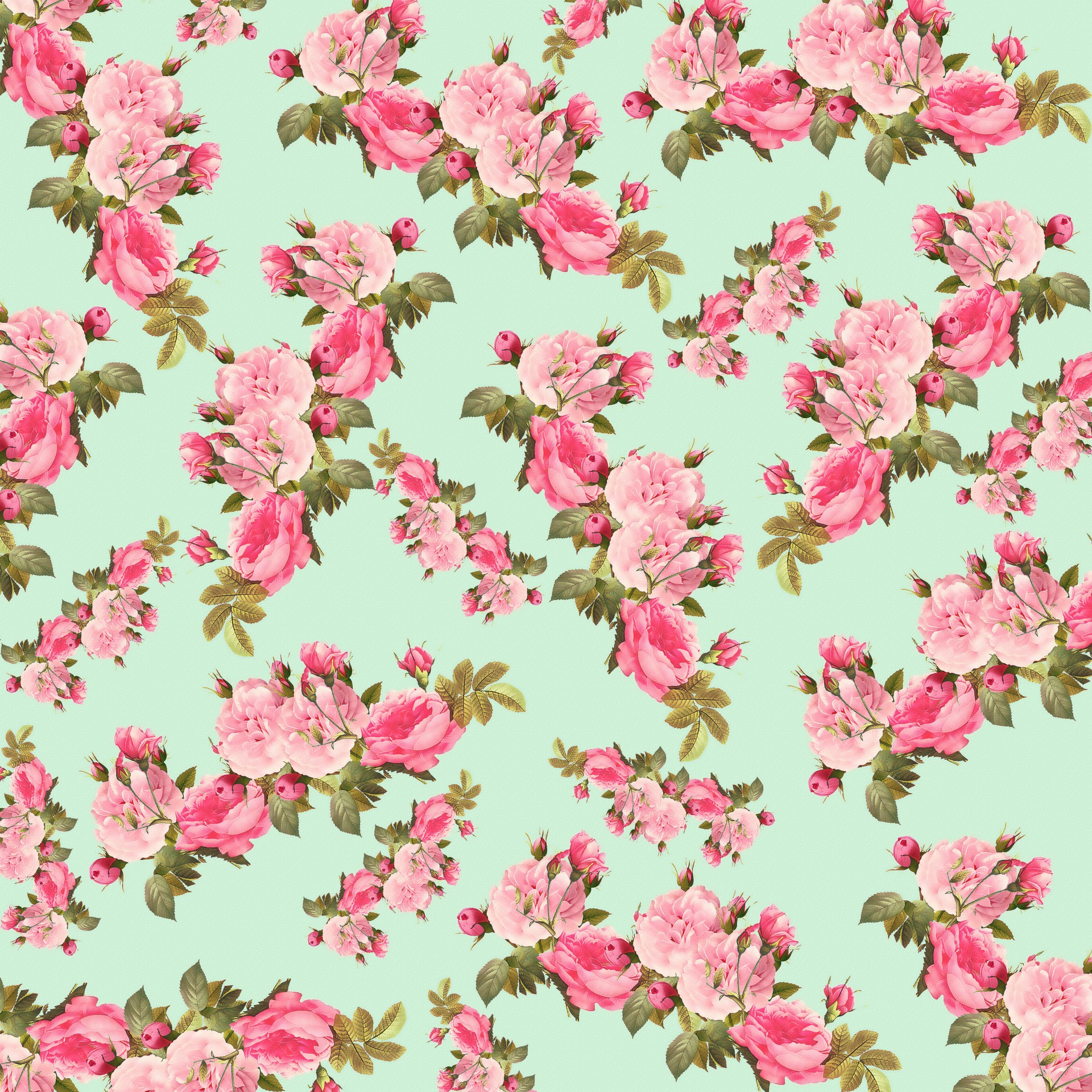 High Resolution Wallpaper | Floral 1920x1920 px