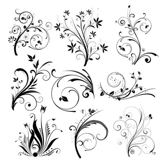 Nice Images Collection: Floral Vector Desktop Wallpapers