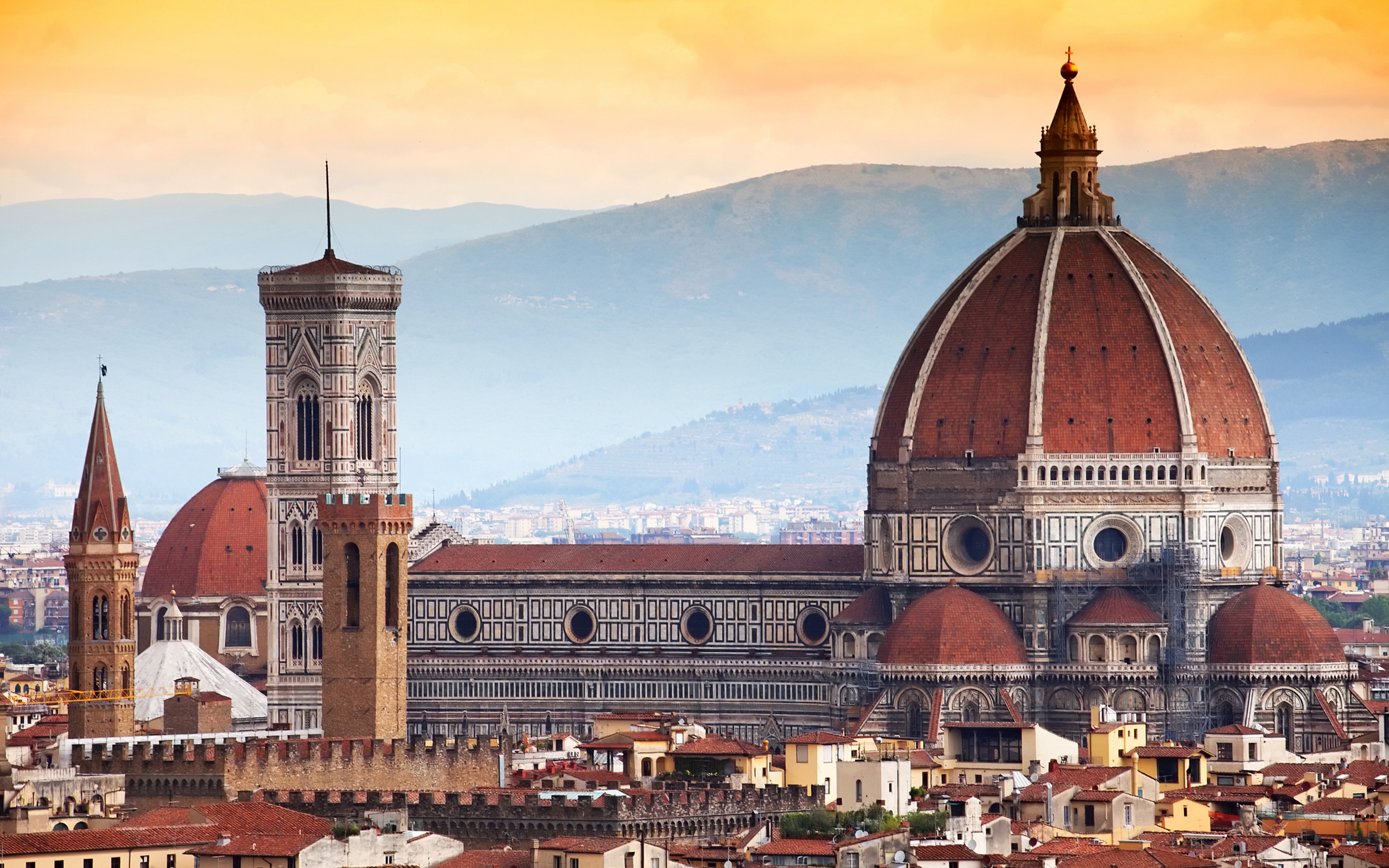 High Resolution Wallpaper | Florence Cathedral 2560x1600 px