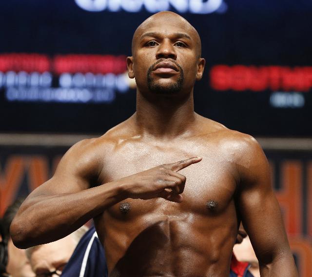 HD Quality Wallpaper | Collection: Sports, 640x568 Floyd Mayweather