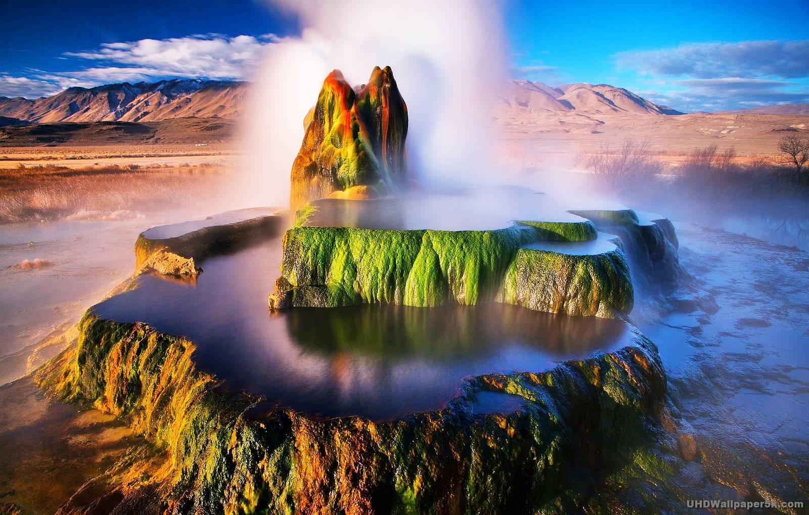 Fly Geyser Backgrounds on Wallpapers Vista