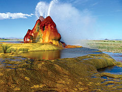 Fly Geyser Pics, Earth Collection
