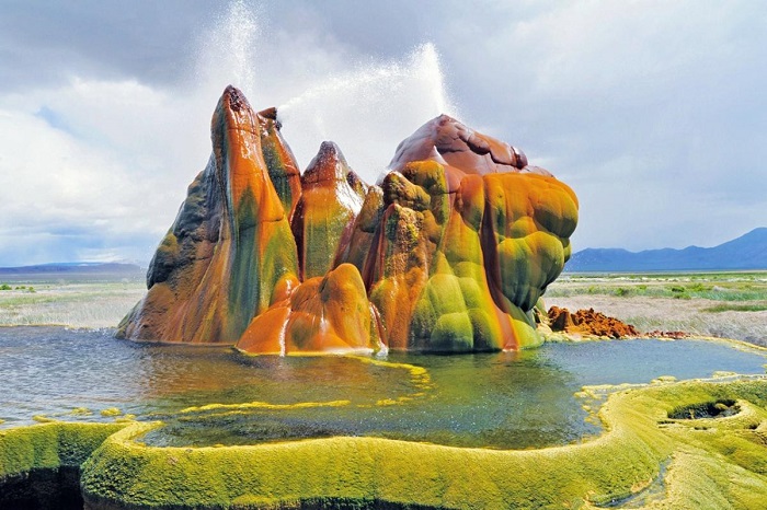 HD Quality Wallpaper | Collection: Earth, 700x466 Fly Geyser