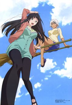 Amazing Flying Witch Pictures & Backgrounds