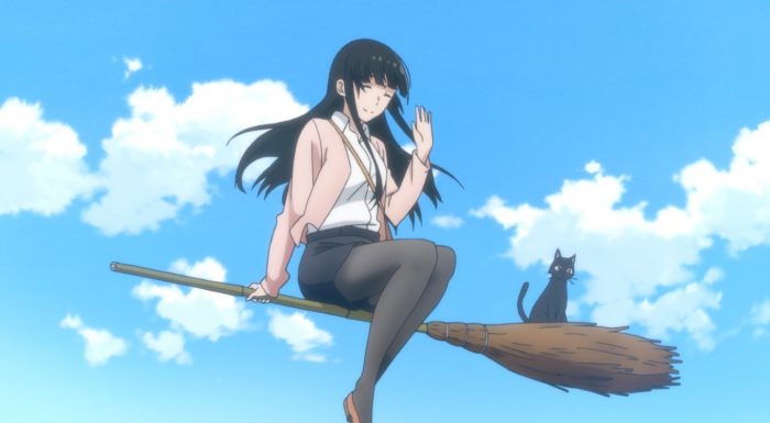 Nice Images Collection: Flying Witch Desktop Wallpapers