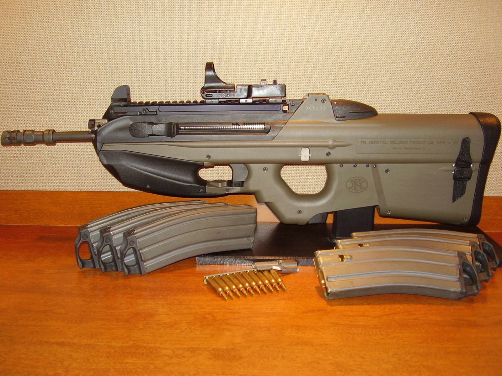 Fn F2000 Bullpup Assault Rifle #2