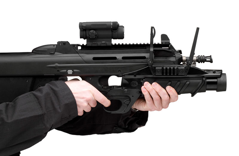 HD Quality Wallpaper | Collection: Weapons, 800x523 Fn F2000 Bullpup Assault Rifle