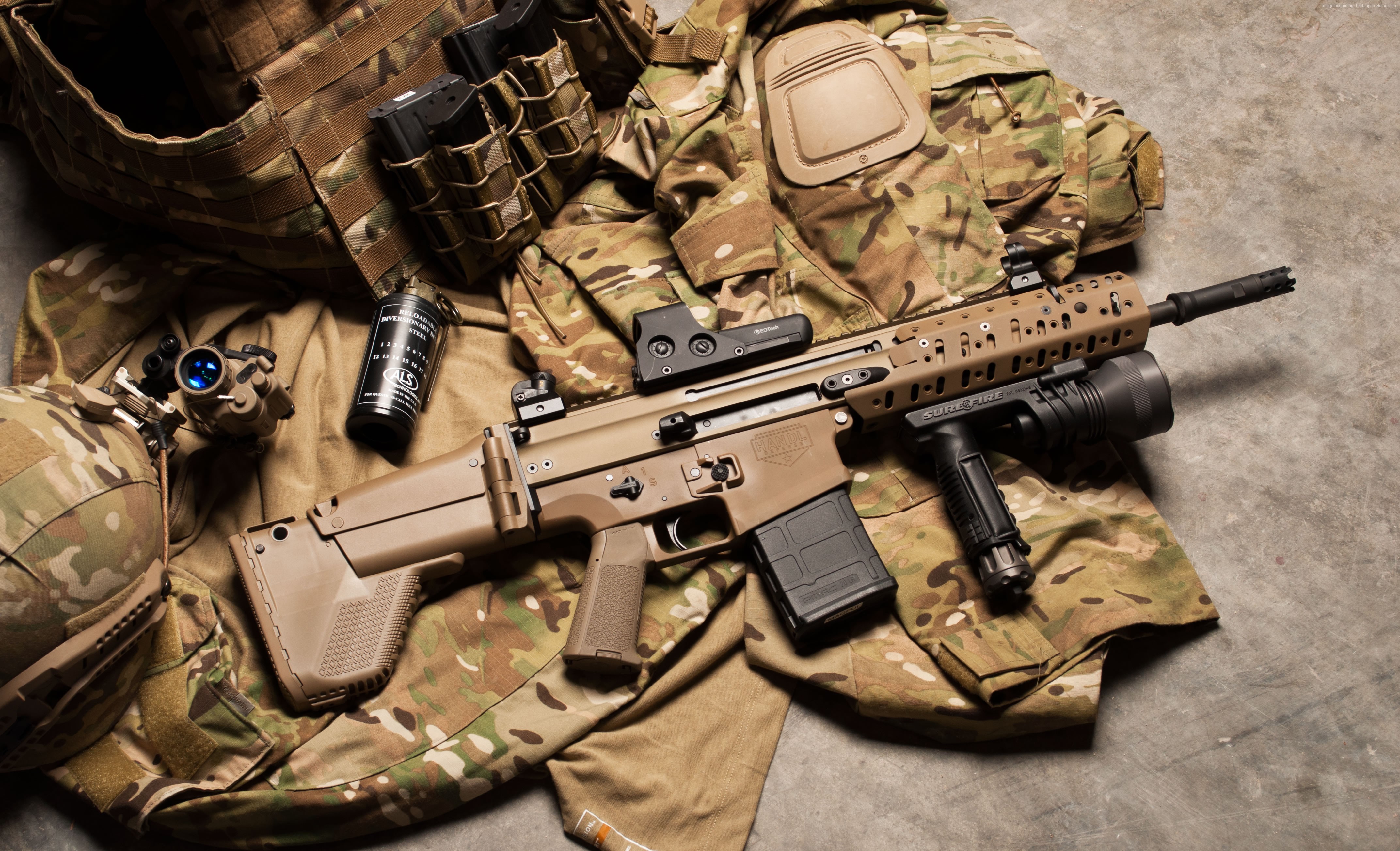 4288x2607 > Fn Scar-l Rifle Wallpapers