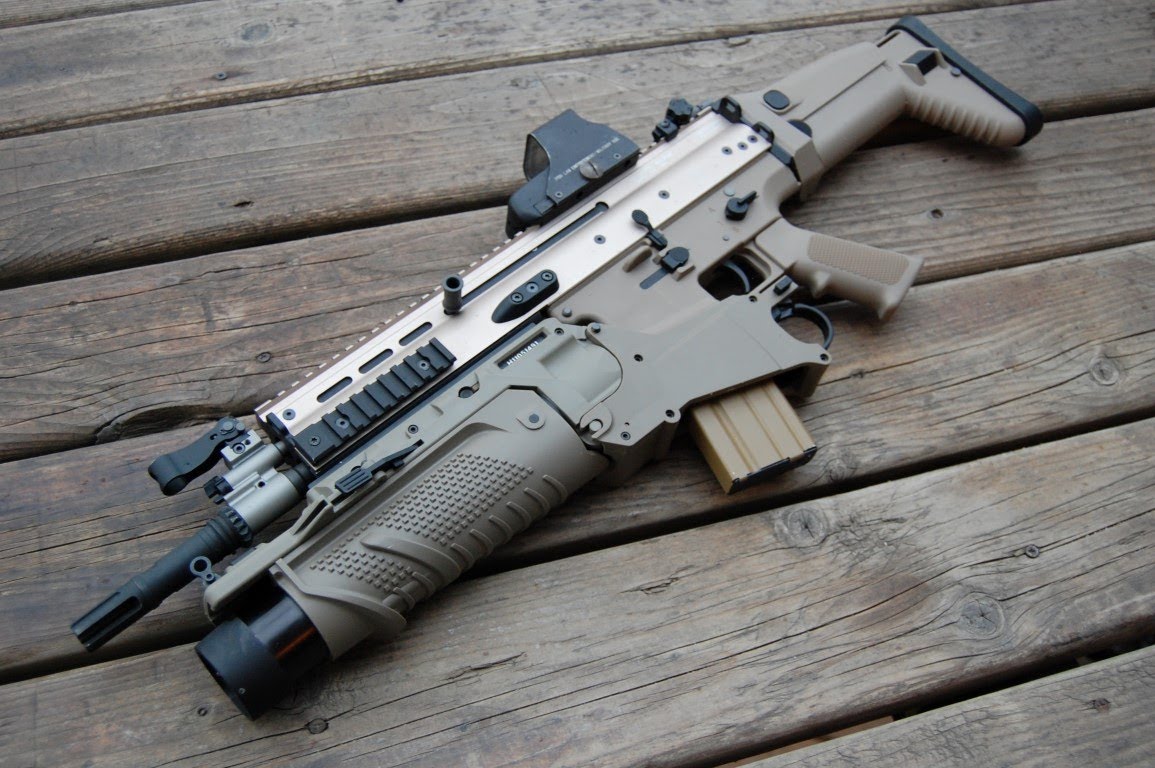WE MK16 FN SCAR-L Gas Blowback Rifle - V2 Open Chamber Model Airsoft Overvi...