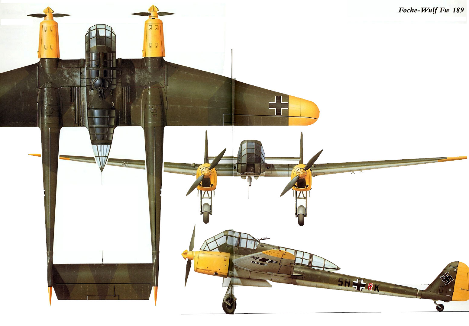 1552x1080 > Focke-Wulf Fw 189 Wallpapers