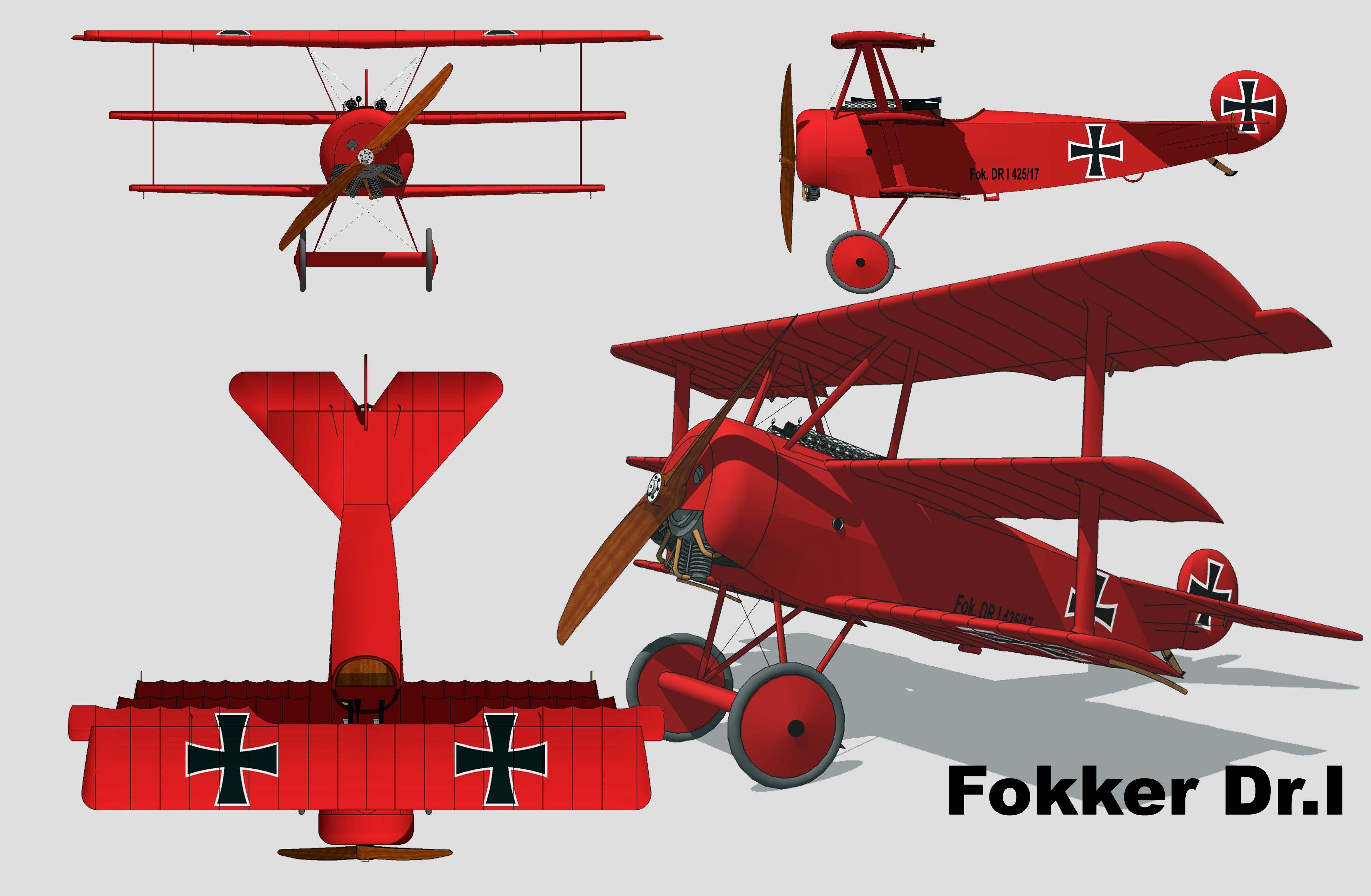 Amazing Fokker Dr. I Pictures & Backgrounds