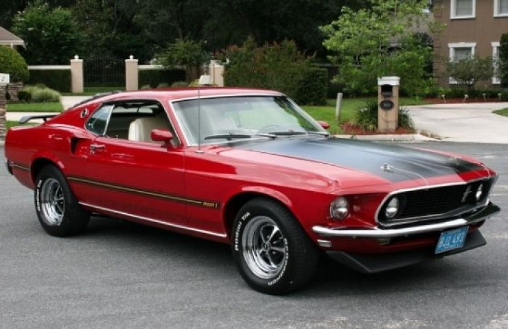 HD Quality Wallpaper | Collection: Vehicles, 740x480 Ford Mustang Mach I