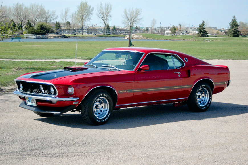 Nice Images Collection: Ford Mustang Mach I Desktop Wallpapers
