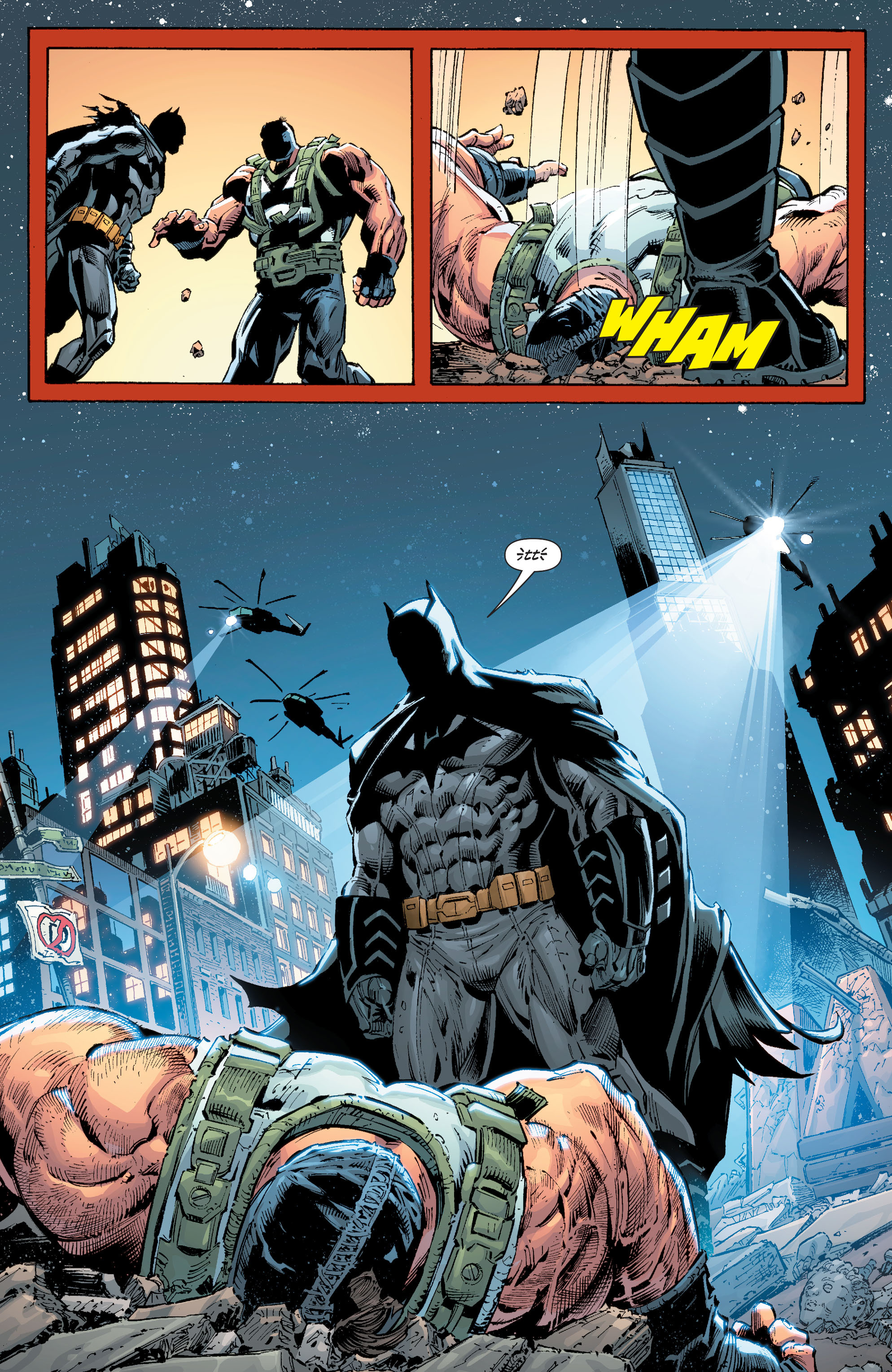 Forever Evil Aftermath: Batman Vs. Bane #8