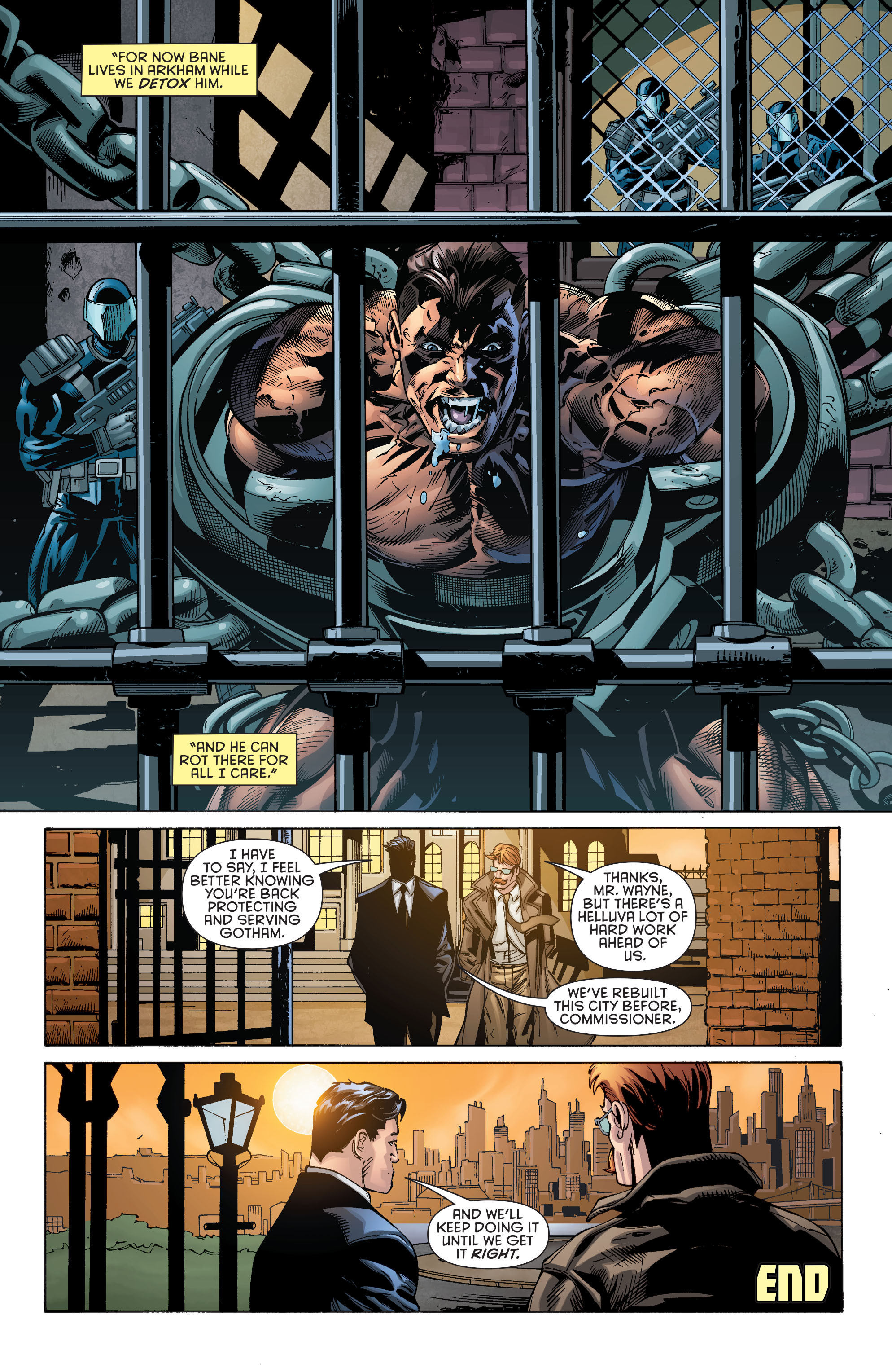 1988x3056 > Forever Evil Aftermath: Batman Vs. Bane Wallpapers