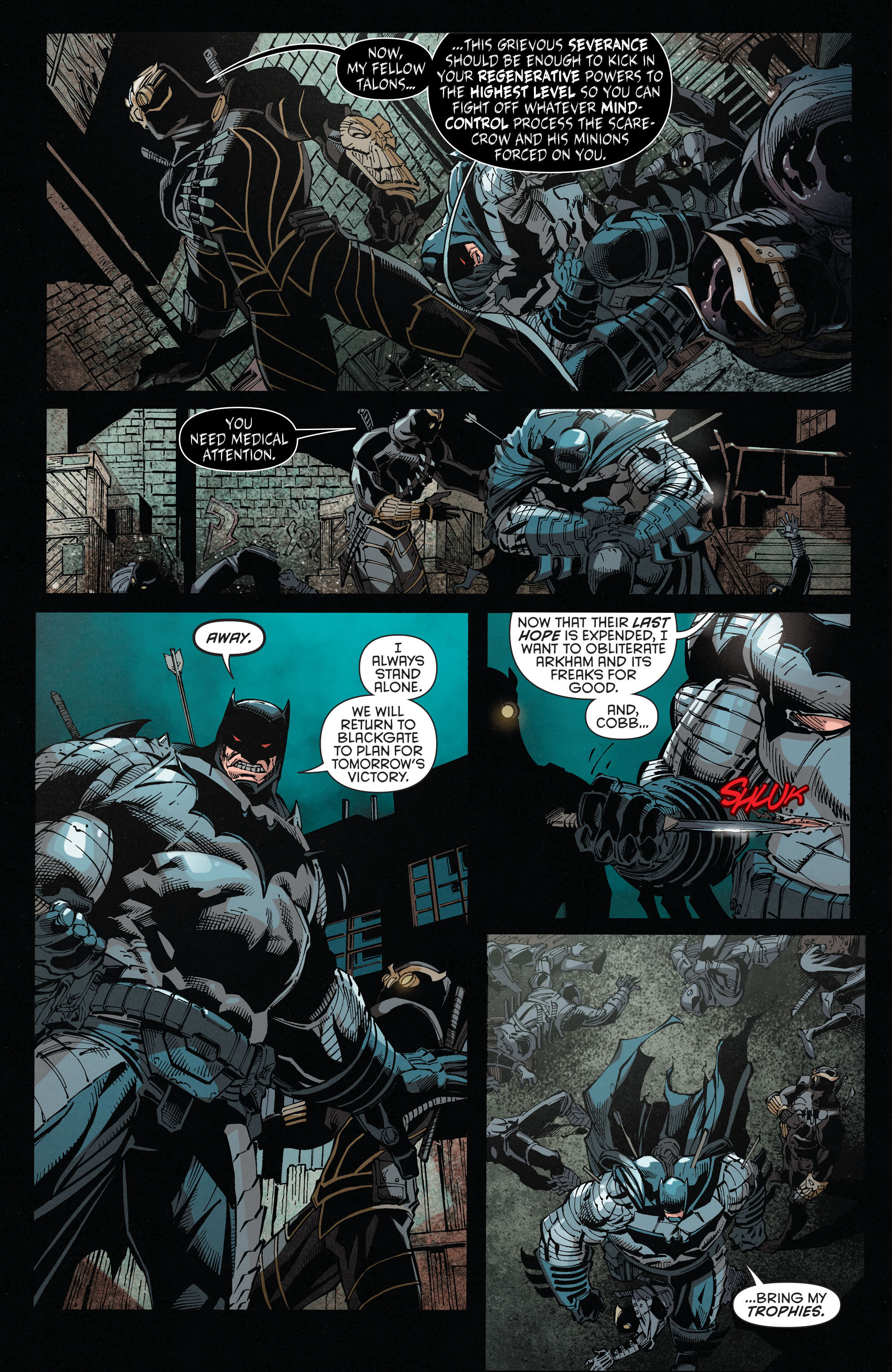 Forever Evil Aftermath: Batman Vs. Bane #18