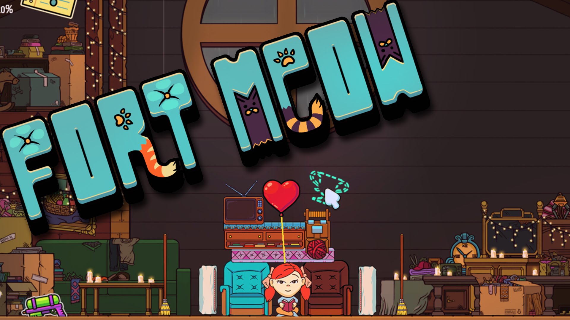 Fort Meow Backgrounds, Compatible - PC, Mobile, Gadgets| 1920x1080 px