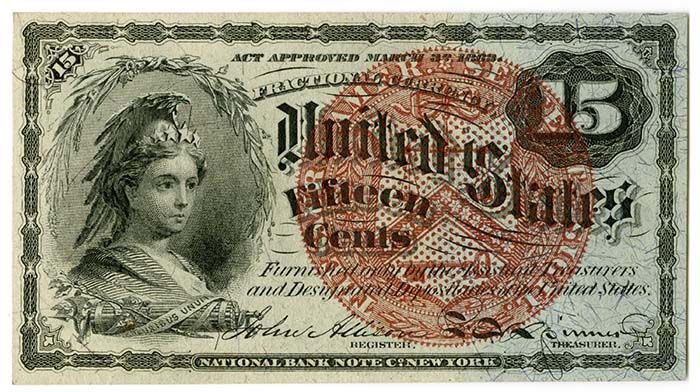 Fractional Currency #21