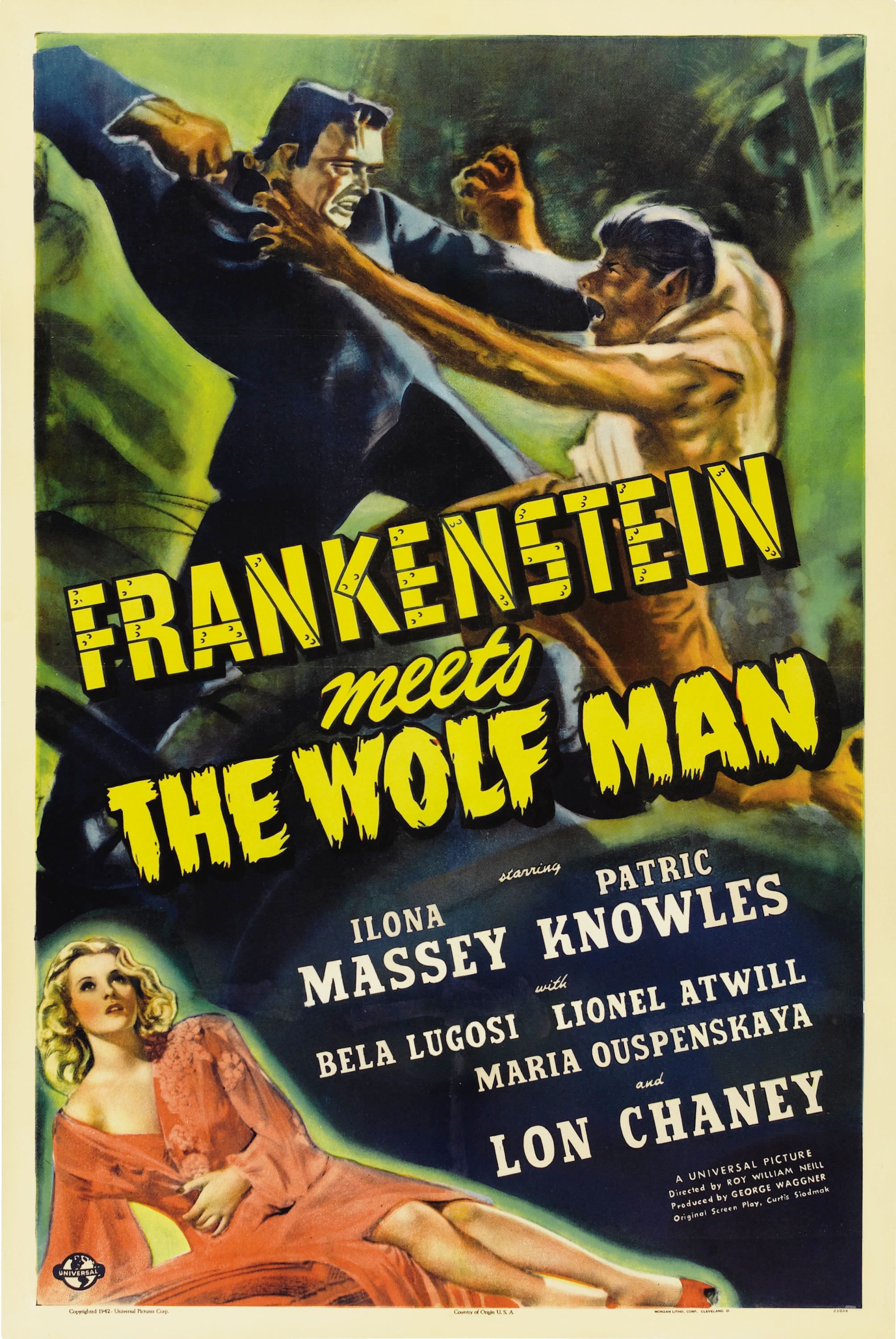 Frankenstein Meets The Wolf Man Backgrounds, Compatible - PC, Mobile, Gadgets| 2008x3000 px