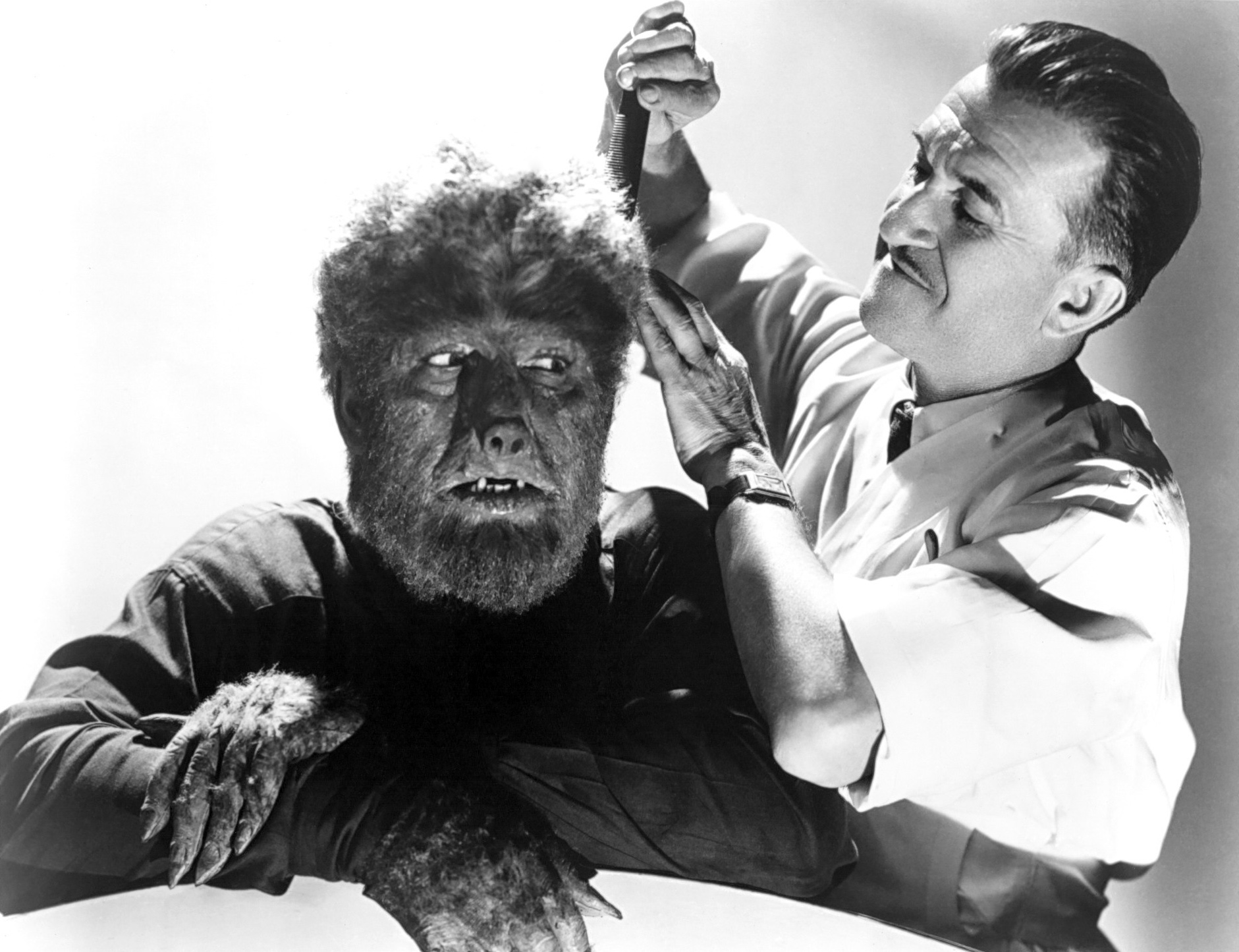 HD Quality Wallpaper | Collection: Movie, 1881x1445 Frankenstein Meets The Wolf Man
