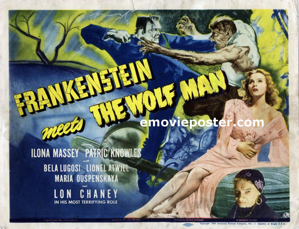 HQ Frankenstein Meets The Wolf Man Wallpapers | File 332.38Kb