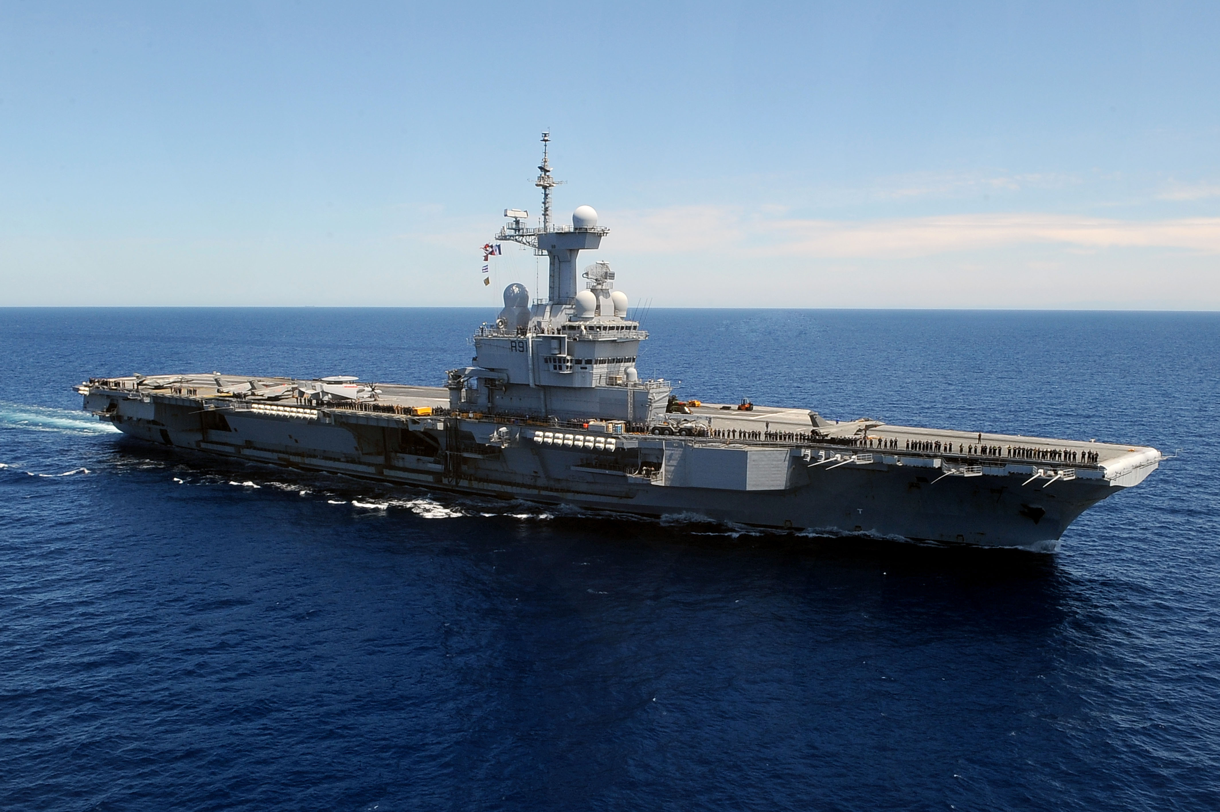 French Aircraft Carrier Charles De Gaulle (R91) #8