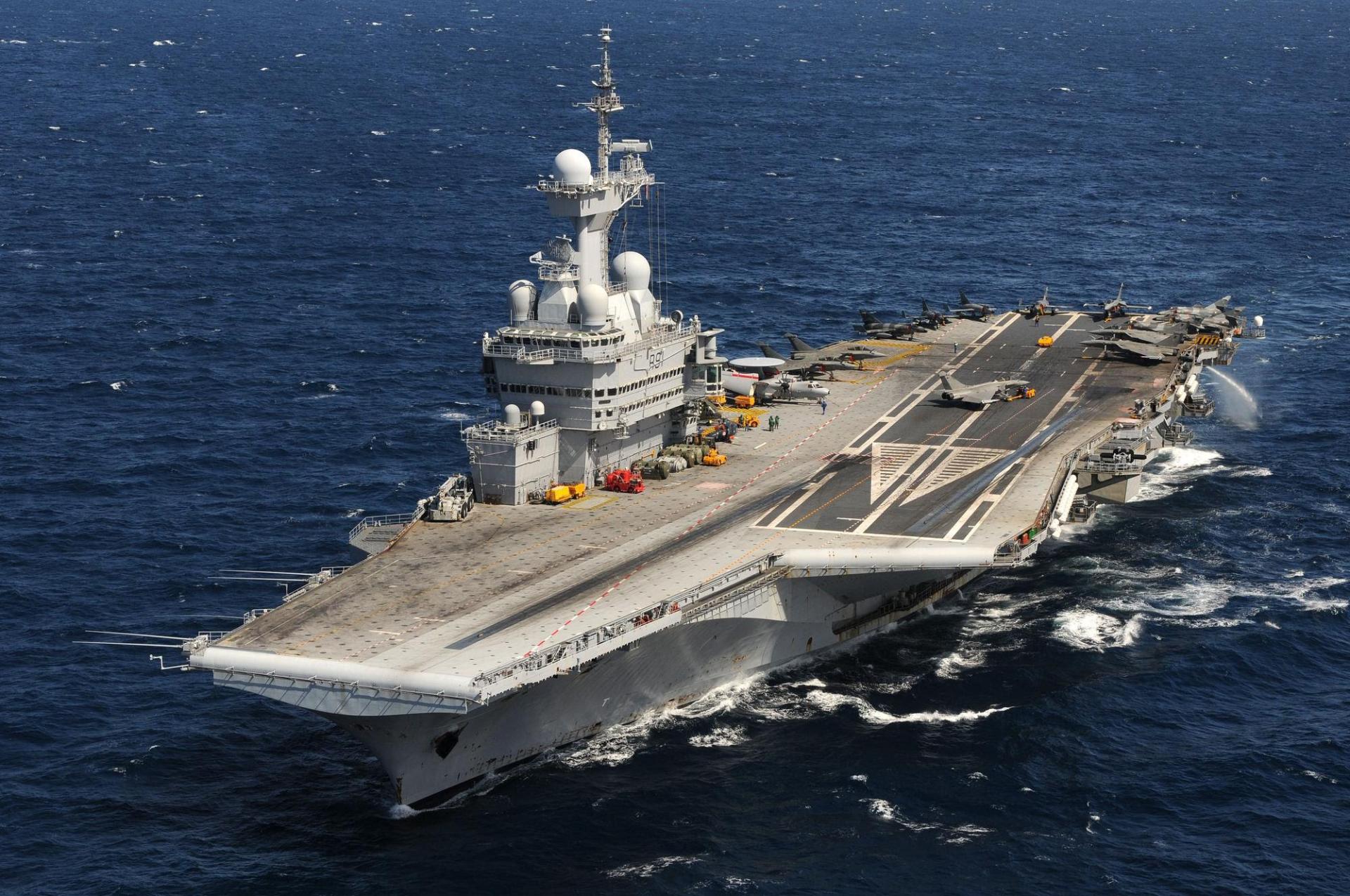 1920x1275 > French Aircraft Carrier Charles De Gaulle (R91) Wallpapers