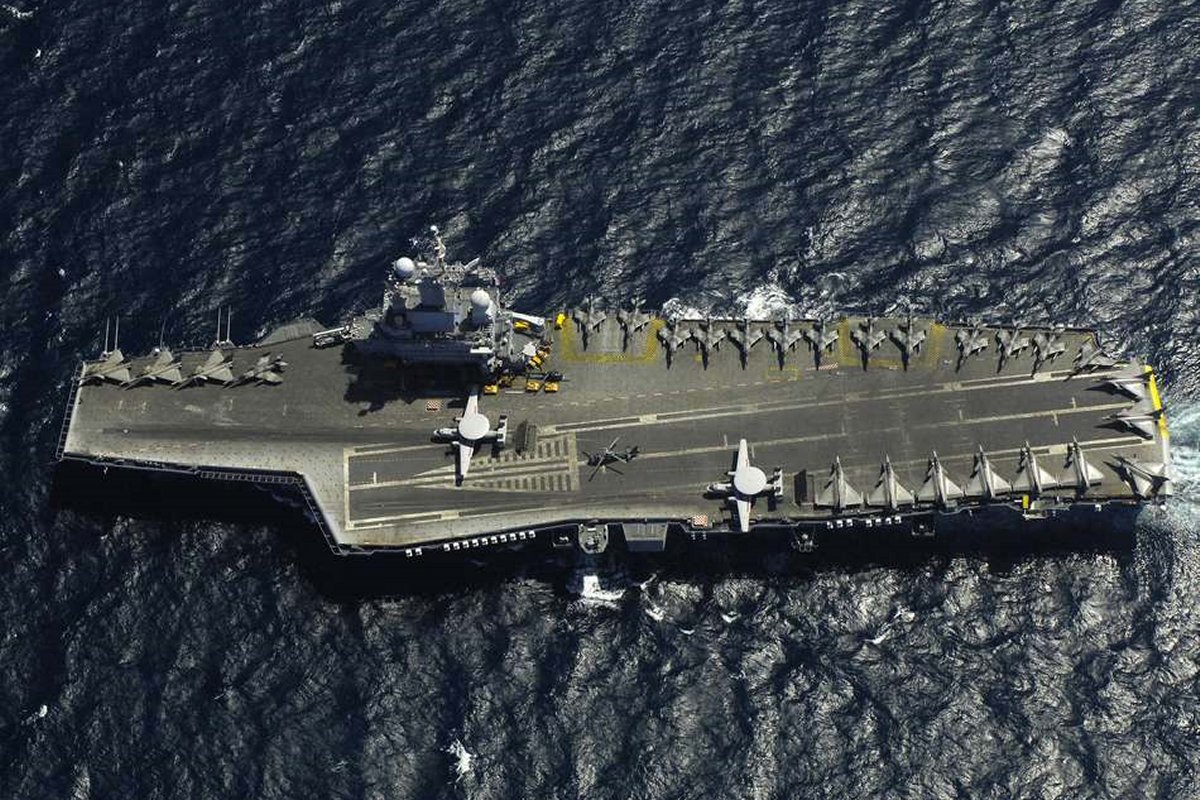 French Aircraft Carrier Charles De Gaulle (R91) #14