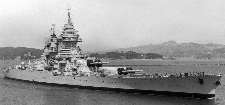 Images of French Battleship Dunkerque | 784x366